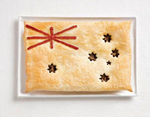 Australia – meat pie and sauce